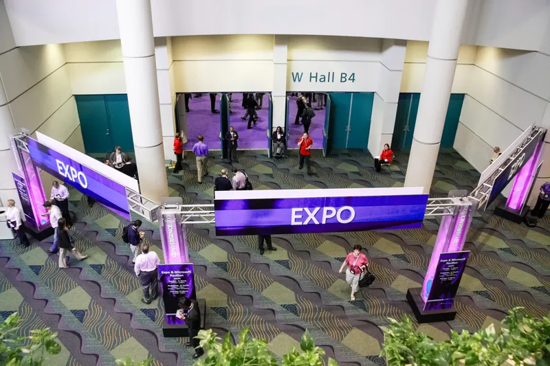 a picture of an expo event