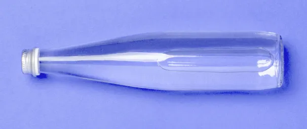 Ignition Marketing Branded glassware clear waterbottle