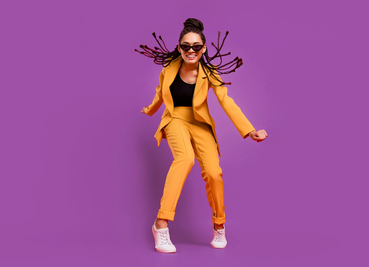 a lady posing wearing corporate workwear from Ignition Marketing